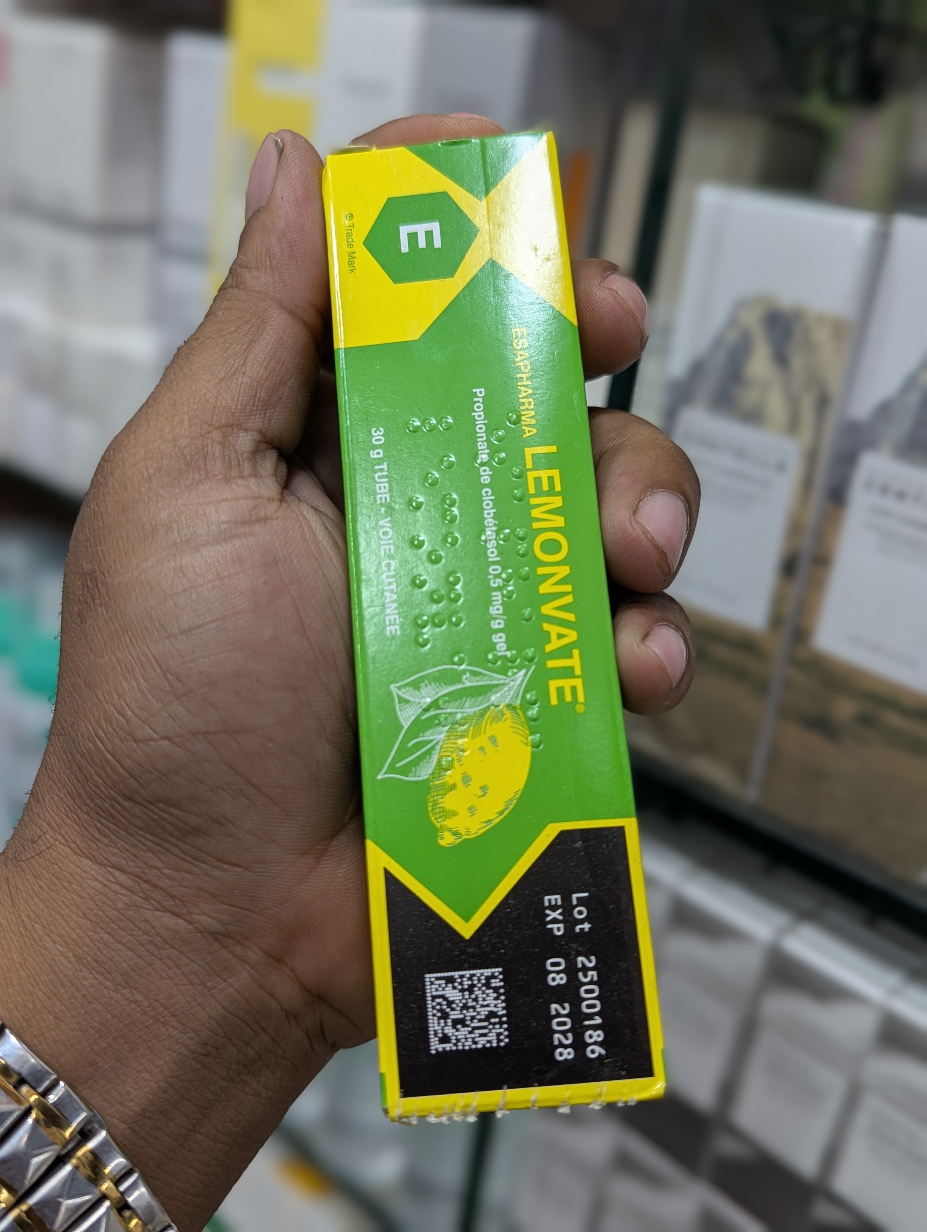 Esapharma Lemonvate Cream 30g - lemonvate dark spot remover cream