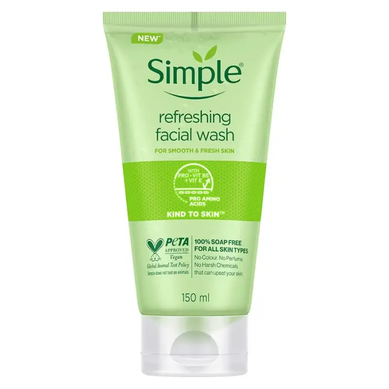 Simpale Refreshing Facial Wash 150ml