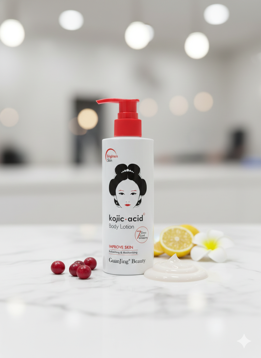 Guanjing Beauty Kojic Acid Whitening Body Lotion 230ml