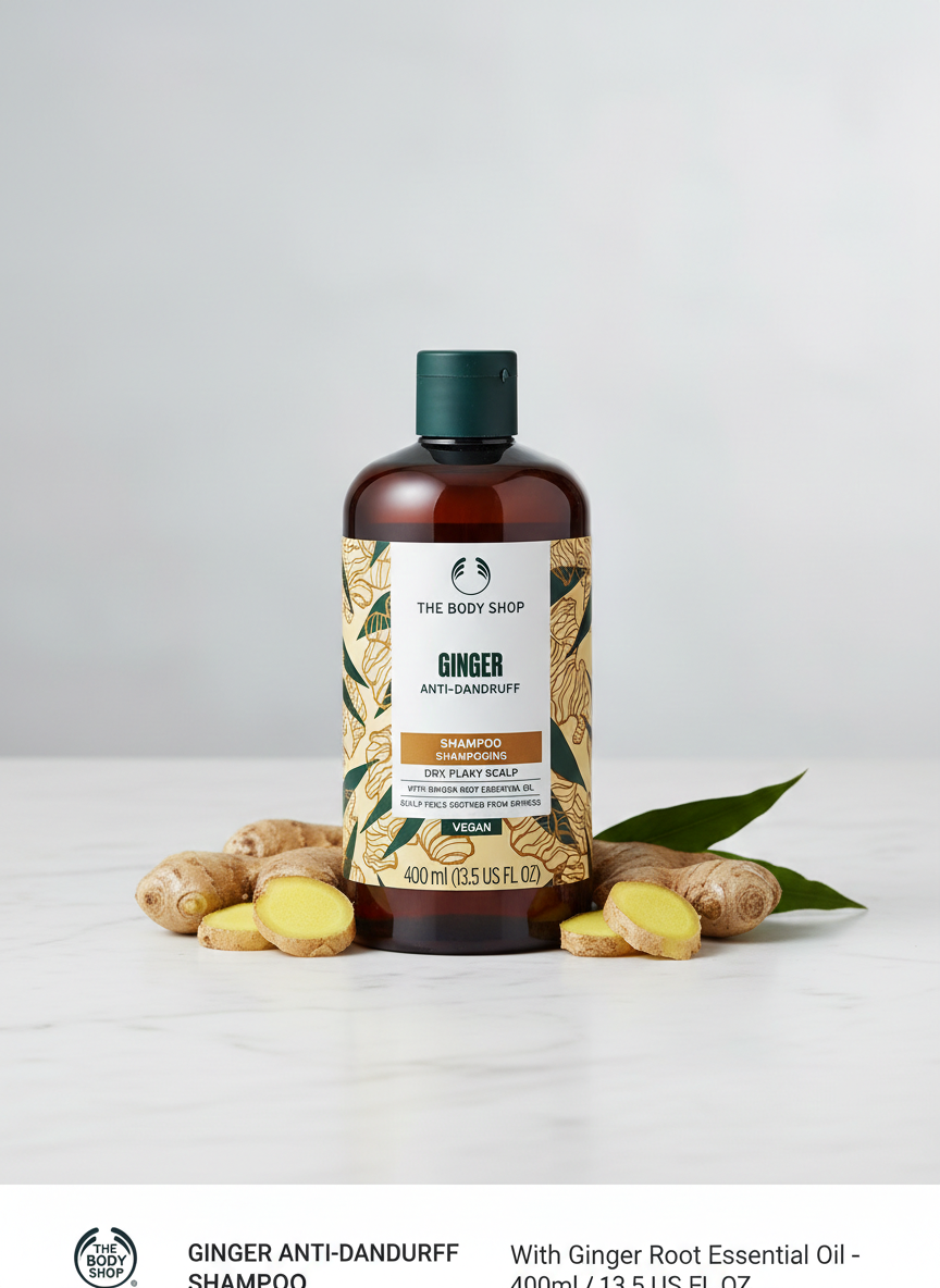 The Body Shop Ginger Anti Dandruff Shampoo (250ml)
