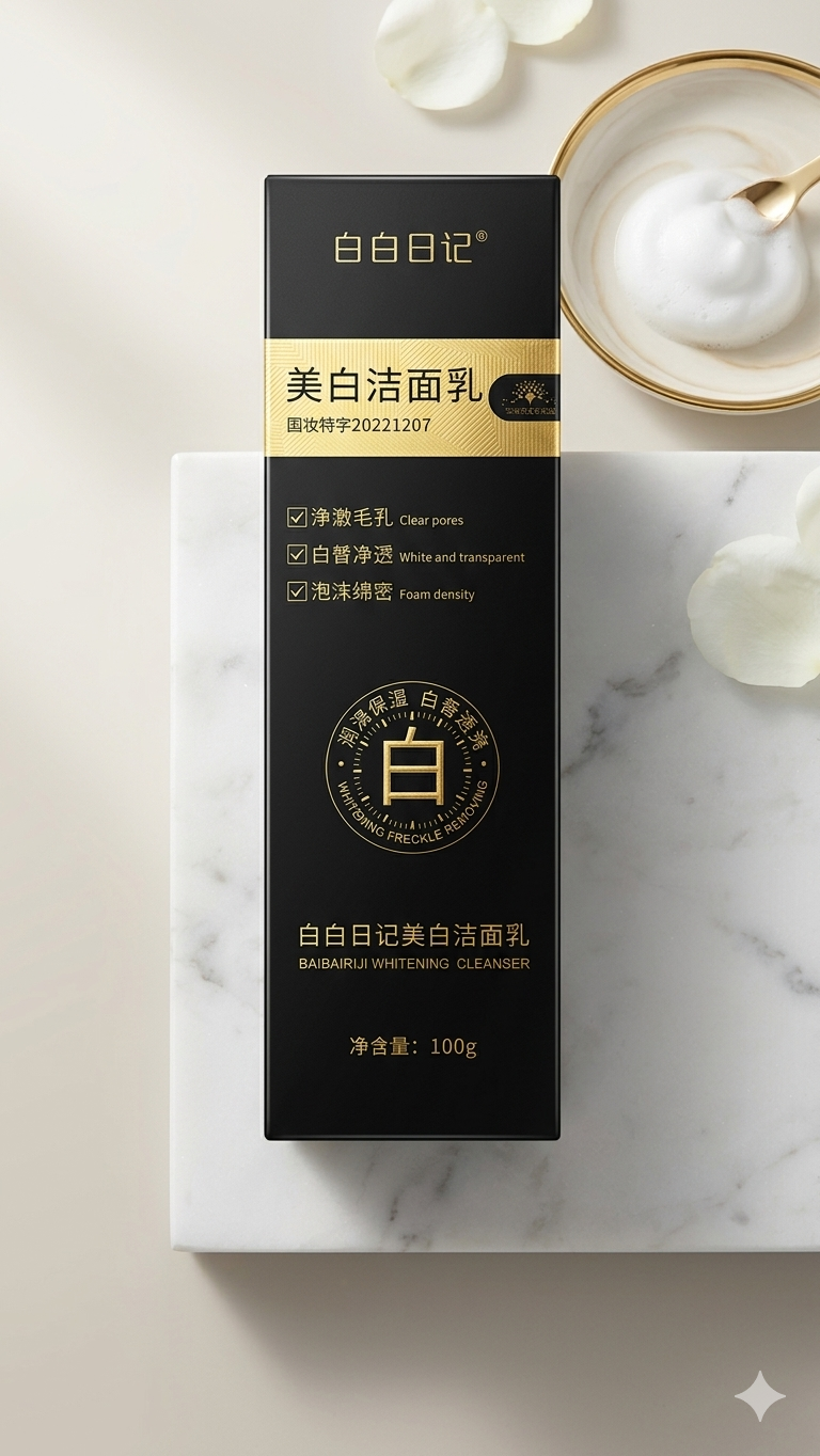 Skincare #WhiteningCleanser #GlowingSkin #FaceWash #BeautyCare #Baibairiji